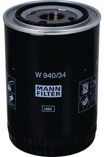 NO BRAND Filtru de ulei Mann-Filter W 940/34 W940/34