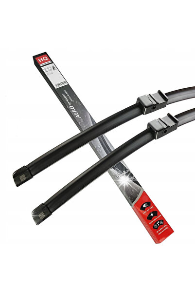 HQ Automotive Lame de ștergător față plate VW Passat B5 FL 530mm Set