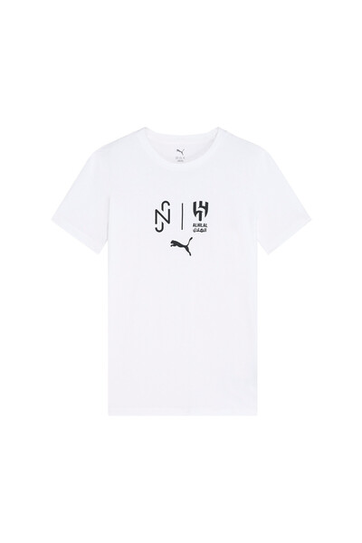 Puma Unisex Neymar JR Al-Hilal SFC Logo T-Shirt Youth