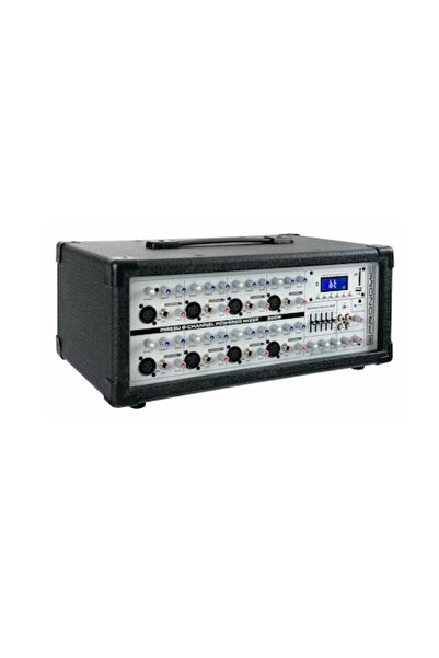 Pronomic Mixer audio profesional cu amplificare, PM83U 8 canale cu player MP3...