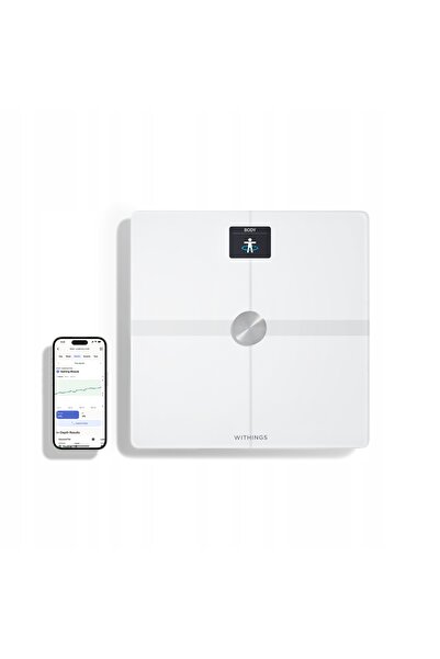 NO BRAND Cântar electronic WHITINGS Body Smart, cu ecran alb, capacitate maxi...