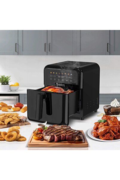 TurboTronic Friteuză cu aer cald TT-AF190 Negru 6l