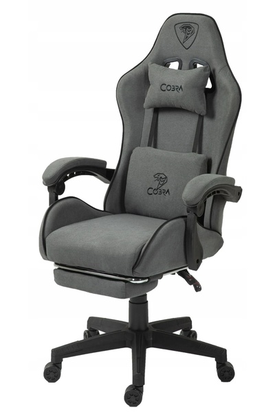 COBRA Fotel Player 5.0 CRF51 Gri + suport pentru picioare