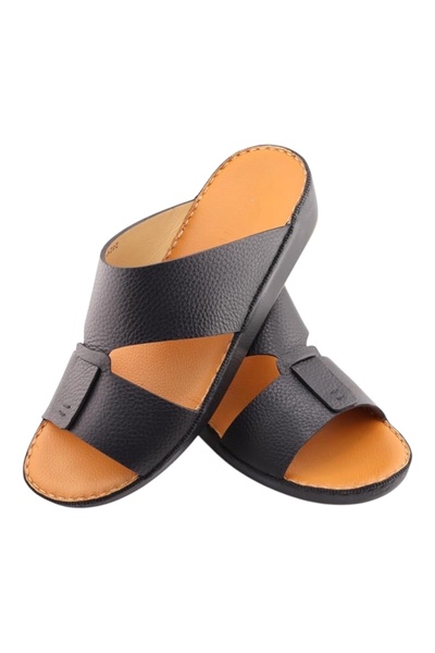 Cirino ( M-2024 ) Handmade Arabic Men's Slippers | Outdoor Arabic Sandals For...