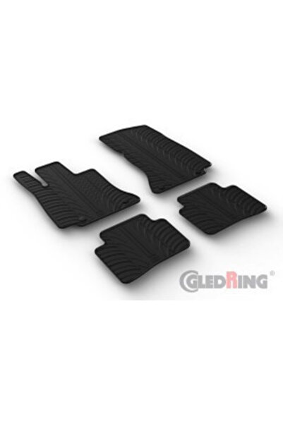 Gledring Σετ 4 ελαστικών πατακιών (άνω και κάτω) ειδικά για MB C-Class W206 (...