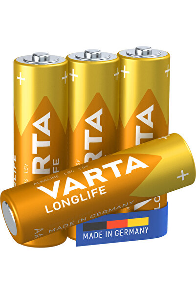 Varta Baterie Longlife AA LR06 1.5V • Set 4 buc