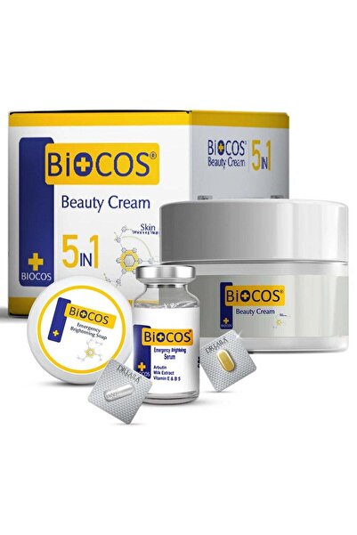 BIOCOS 5-in-1 Beauty Cream - Anti-aging Brightening And Deep Hydrating Formul...