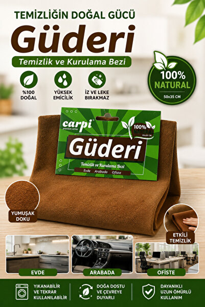 CARPİ güderi temizlik bezi