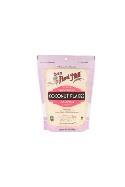 Bob's Red Mill Coconut Chips Unsweetened and Not Processed with Sulfur 284g from