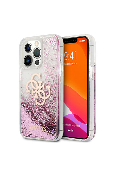 OEM Guess "4G Logo Collection" Θήκη προστασίας – iPhone 13 Pro (Clear/Glitter...