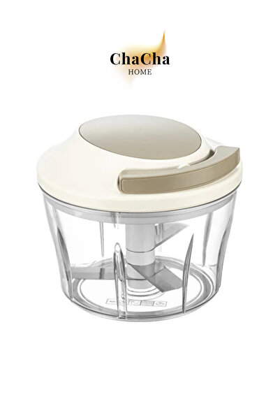 ChaCha Home Vera İpli El Rondosu – Practical Manual Chopper with Push Mechani...