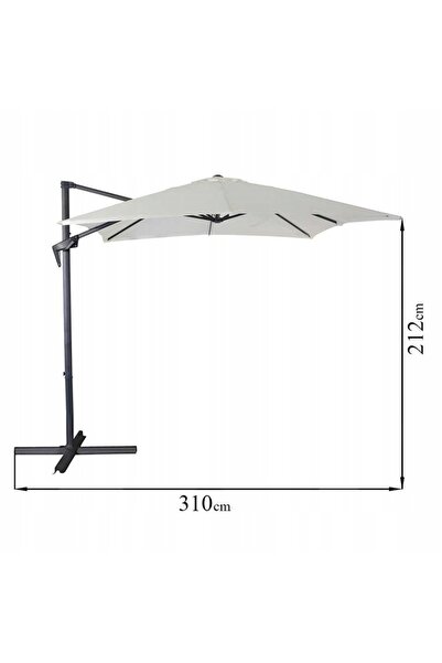NO BRAND Umbrelă de grădină PATIO Mini Roma 47761