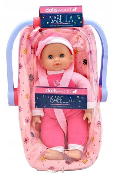 NO BRAND Lalka DOLLS WORLD Isabella cu cărucior 016-78110
