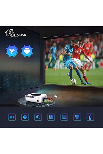 Extralink Proiector Smart Life Vision Max ESP-800MAX Full HD (1920 x 1080)