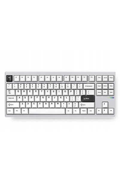 NO BRAND Tastatură MCHOSE MC-GX87-A7 Argintie