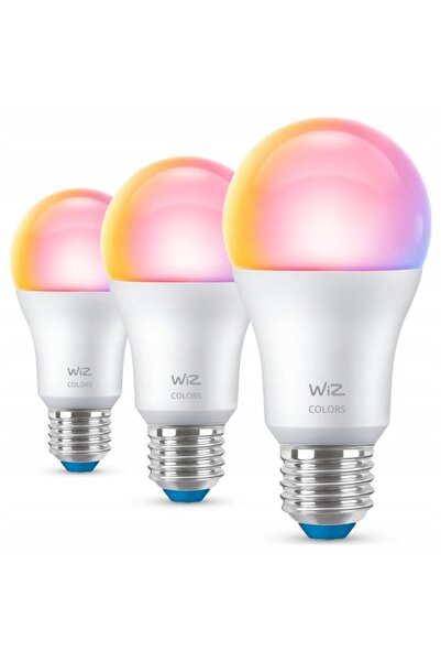Wiz Bec LED inteligent 8.5 W E27 Wi-Fi Bluetooth (3 bucăți)