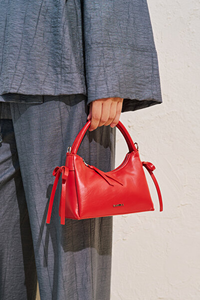 Manuka Camila Mini Bow Bag Red