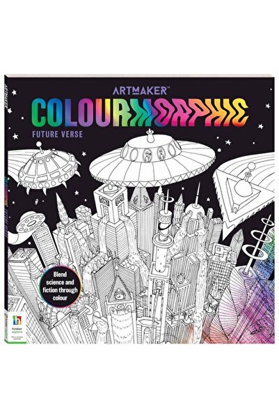 Hinkler Art Maker - Carte de colorat Colormorphic - Future Verse