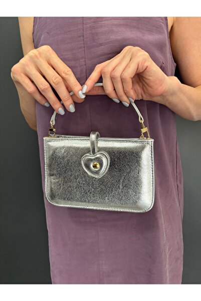 Melos Butik Γυναικεία τσάντα χειρός και ώμου, μίνι μέγεθος, δερμάτινο κουτί, ...