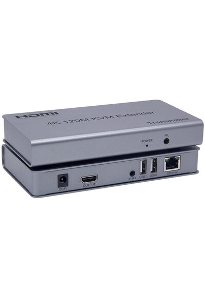 Weetotung KVM EXTENDER 4K 120M RECEIVER,4K HDMI KVM Extender By RJ45 Ethernet...