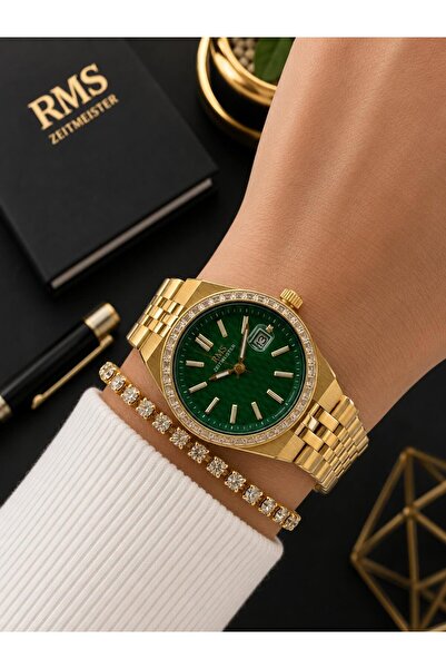 RMS Romanson Premium Special Design Cord 2 Years Guarantee 5 Atm Women Wrist ...
