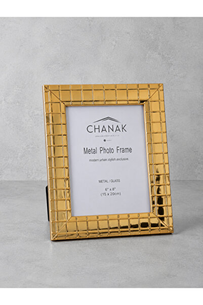 sahane & bazaar Metal Çerçeve Gold ve Gümüş 15x20 Ayaklı Resim Poster Belge E...