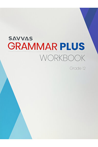 savvas كتاب تمارين MY PERSPECTIVES 2022 GRAMMAR Work Book GR 12