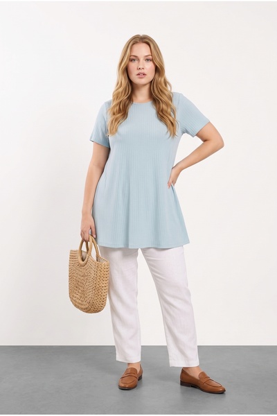 Stil Diva Λεπτό T-shirt από ύφασμα ριμπ) " - This is a bit long.  Let's try t...