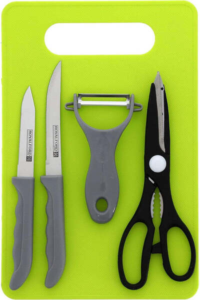 ROYALFORD 5-Piece Kitchen Gadget Set - Stainless Steel & PP - RF 10463