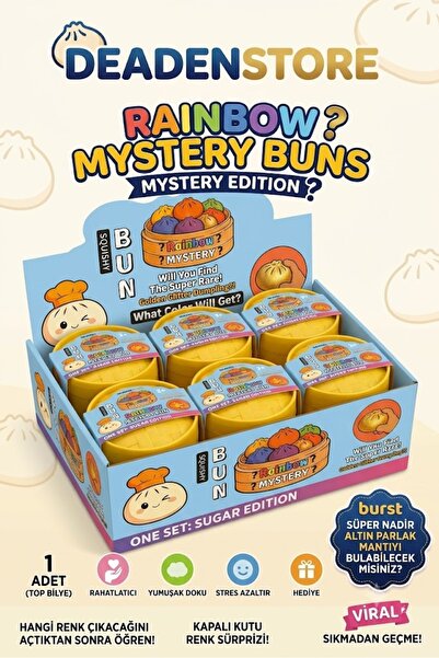 DEADENSTORE Squishy Dumpling Antistres Oyuncak Mantı (Küçük Boy - 5.5 cm)