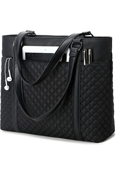 BTOOP Women Laptop Tote Bag for Work Canvas Handbag Purse Shoulder Bag Lightw...