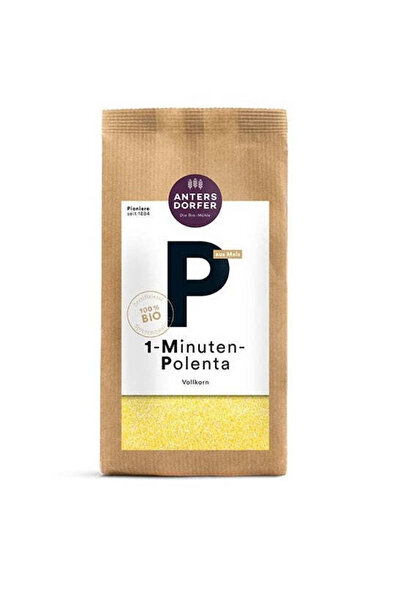 Anter Organic Wholemeal Instant Polenta Corn Flour 1 Minute Antersdorfer Muhl...