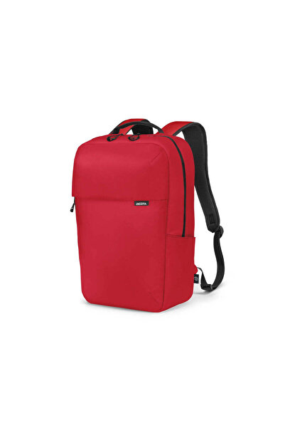 Dicota COMMUTER 13–16" Laptop Backpack, 16L, RPET Polyester, Red
