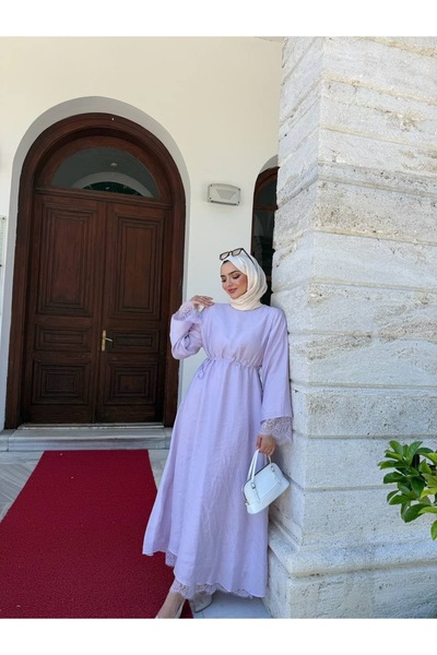 MERETTO By Akıl RANUA DANTEL DETAYLI ELBİSE