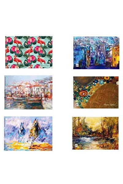 KESKİN COLOR دفتر رسم حلزوني 35×50 - 4 قطع