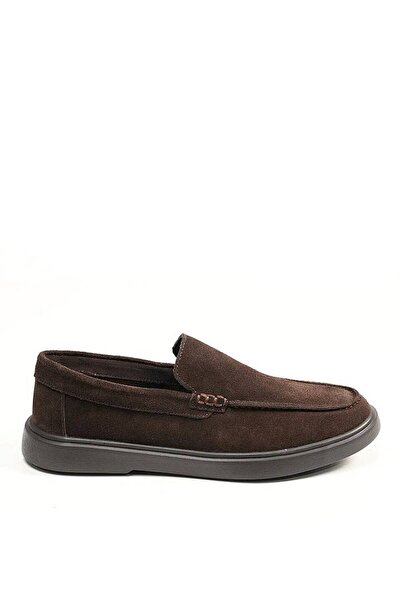 Vogel Petra Premium Süet Loafer Kahverengi