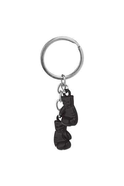 OEM Breloc Mănușă de Box Neagră 5cm - Accesoriu Sportiv Cool, Idee de Cadou