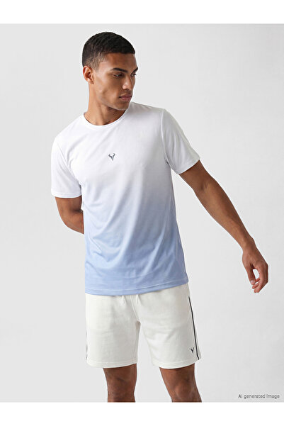 LC Waikiki Zero Roba Collar Transition Embroidered Men's T-Shirt from Uzg Sto...