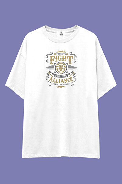UmbraWear World of Warcraft Faction Series majica | Unisex 100% pamuk, crno-b...