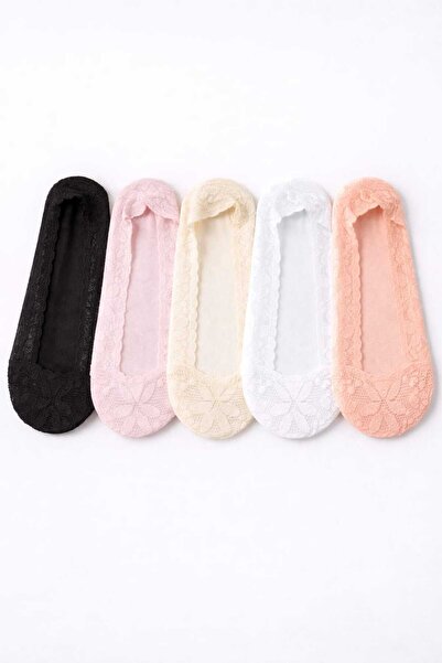 VitaMood Yaşam Women's Silicone Ballerina Socks 1 Pair