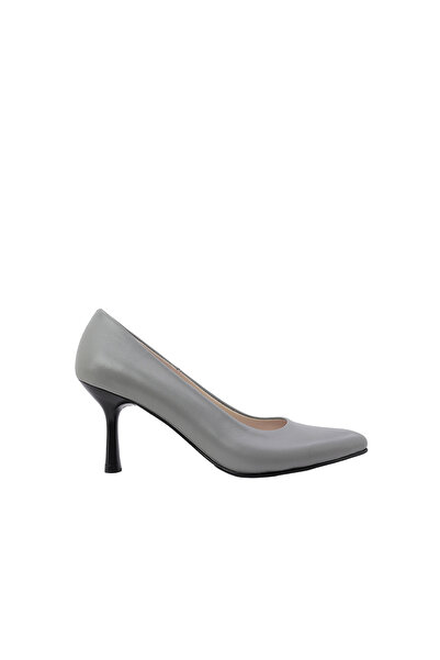 Hobby Women's Heeled Shoes Thin Heel Without Laces