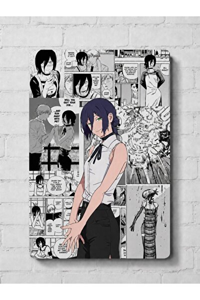 Zest Store Chainsaw Man Denji Reze Makima Aki Anime Manga Panel Dekoratif MDF...