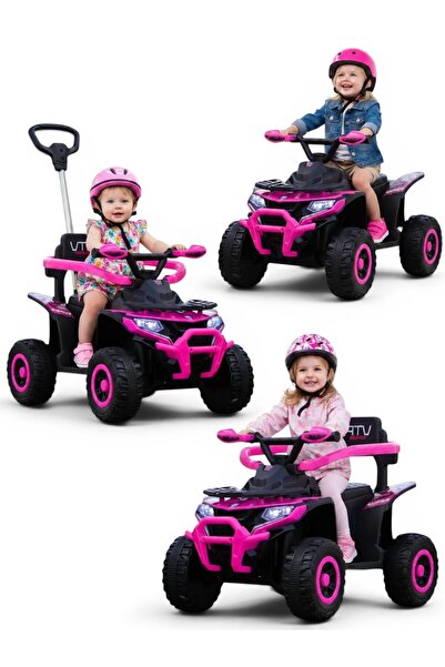 OEM ATV Electric pentru Copii cu Mâner de Împins, 35W 6V, Telecomandă, Lumini...