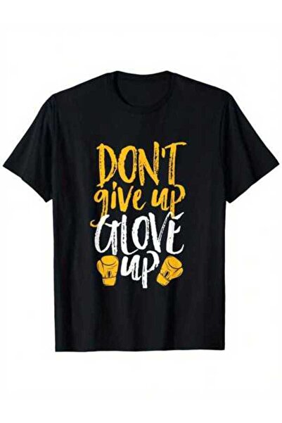 KYMC07 Don't Give Glove Up Funny Kickboxing Gym Motivation And Four Seasons C...