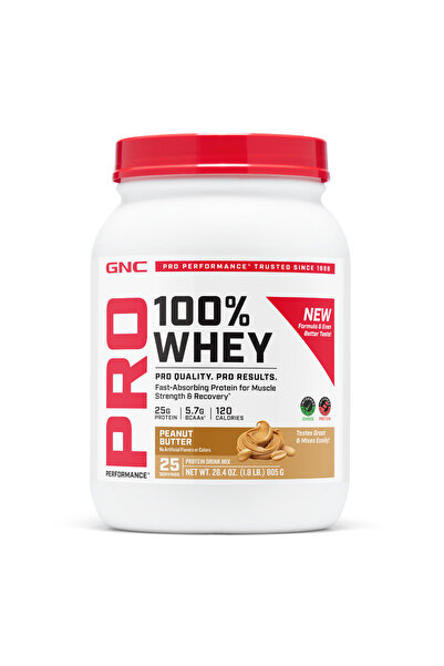 GNC Proteina din Zer cu Aroma de Unt de Arahide Pro Performance 805g