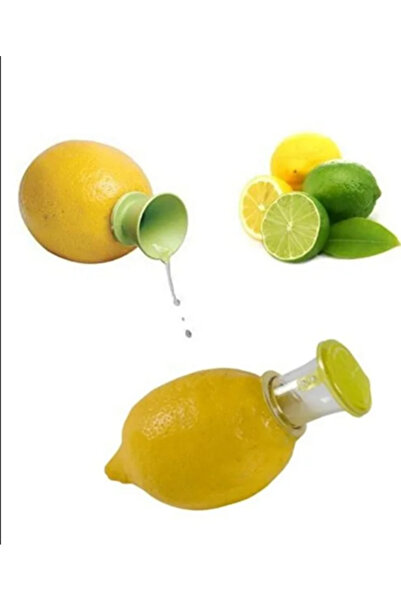 Limon Sıkacağı Pratik Limon Sıkacağı Hazneli Kapaklı Limon Portakal Narenciye Sıkacağı