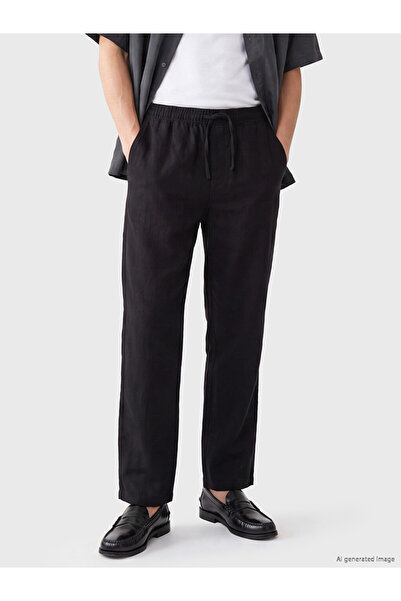 LC Waikiki Xside Black Loose Fit Men's Trousers
