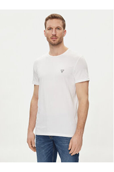 Guess Ανδρικό T-Shirt Λευκό U97M00KCD31