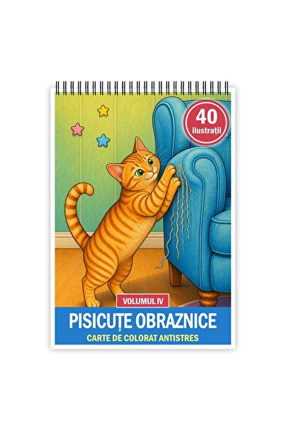 Legendary Gifts Carte de colorat, 40 de ilustrații Demonic Kitties - Volumul II