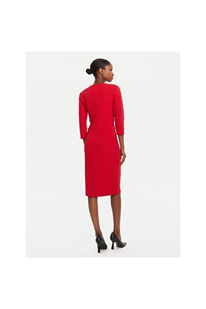 RINASCIMENTO Rochie de cocktail pentru femei CFC0126151003 Roșu
